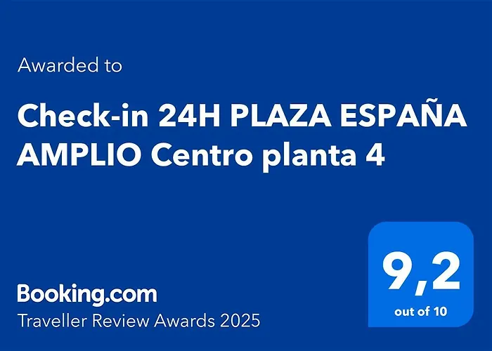 公寓 Check-in 24h Plaza Espana Amplio Centro Planta 4 *